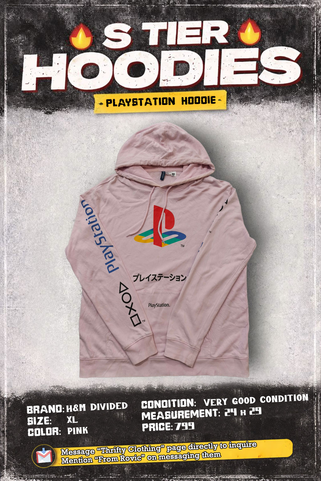Playstation hoodie